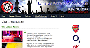 Lymelyte Concert and PA Media